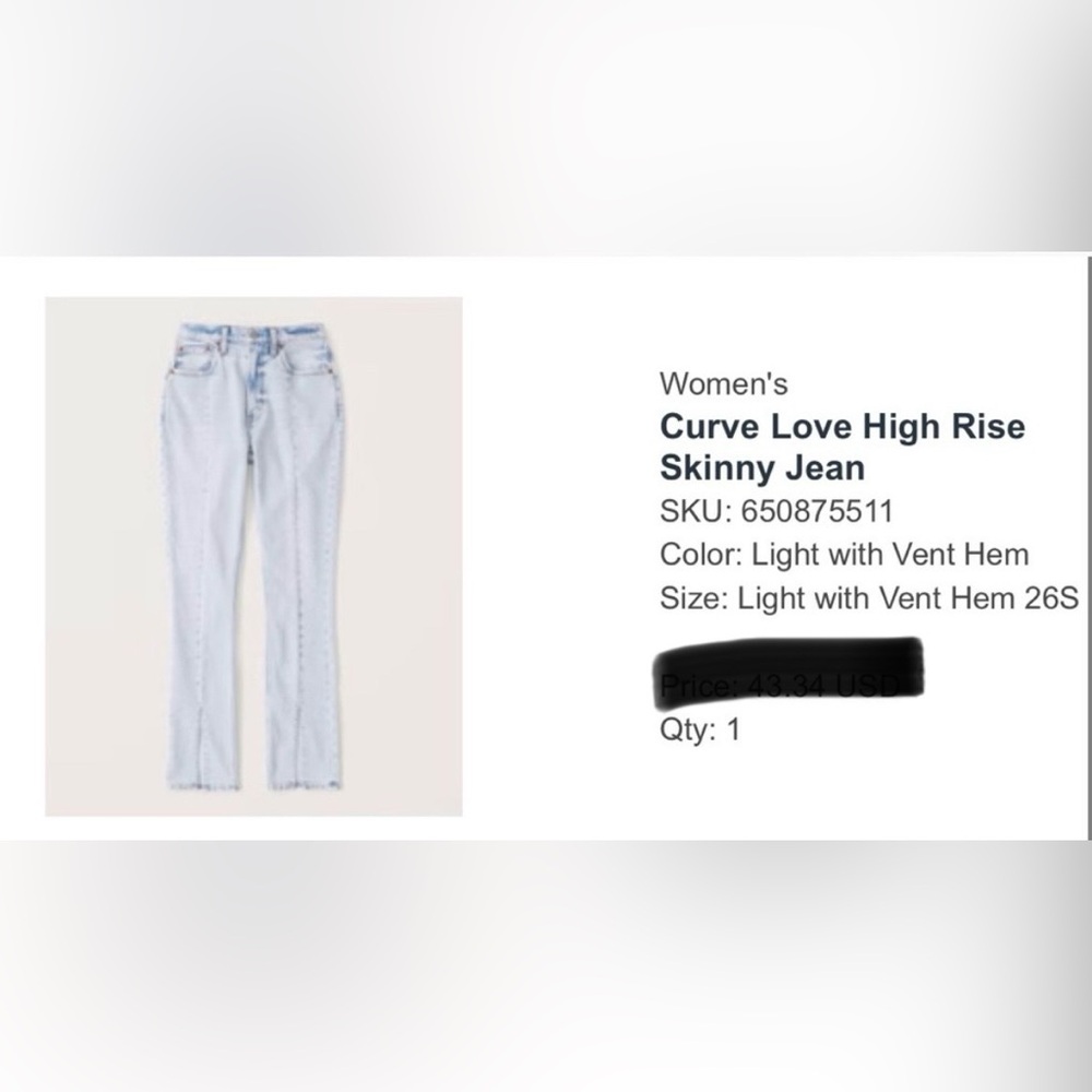 Abercrombie & Fitch‎ jeans